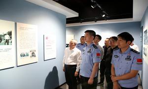 党纪联学同提升 警企共建促发展