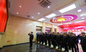 图们边检站与海关联合开展党纪学习教育主题参观见学活动 