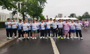 鲅鱼圈边检站组织民警参加2024营口·鲅鱼圈马拉松赛