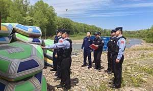 长白山边境管理支队：全警护航 “粽”享平安
