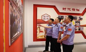 黄骅出入境边防检查站举行庆“七一”主题党日活动