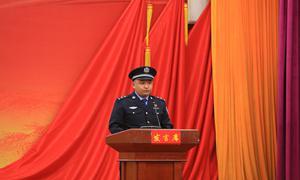 阿里边境管理支队参加地区我的青春故事宣讲活动
