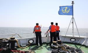 锦州出入境边防检查站联合多家协作单位开展锚地海上联合巡航行动