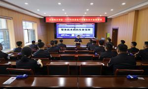 阿日哈沙特边检站开展SOE特别紧急行动警务战术急救培训