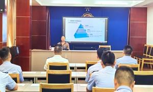 为警心“加油”，潮州边检站开展心理辅导为民警注入“心”能量