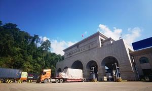 友谊关出入境边防检查站今年查验出入境货运车辆累计突破80万辆次 再创历史新高