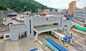 广西爱店边检站高速验放保障东盟生鲜抢“鲜”入境