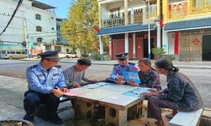 平而边境派出所积极开展“法治宣传进村屯”活动