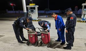 马川子派出所守护辖区平安为文旅助力