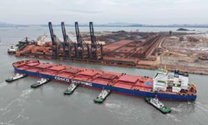 福建莆田：第50艘40万吨级“巨无霸”来了！