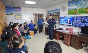 消防安全“零距离” 守护夕阳暖人心