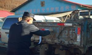 以反光贴织密“安全网”