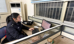 【春节我在岗】当新警“遇上”新春 感受不一样的青春“警”象