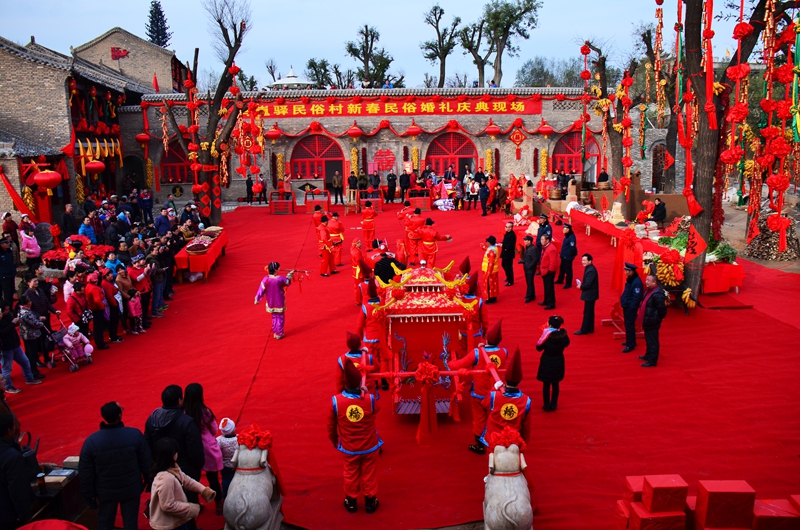 关中民俗婚礼体验地 杨振民.JPG