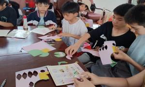 广西宾阳县开展”我的书屋·我的梦“少年儿童阅读实践活动