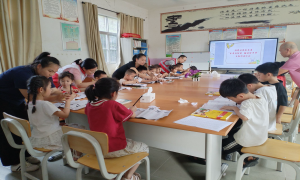 下冻镇洞埠村：举办“书香润陇苗 翰墨绘华章”主题阅读活动