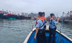 拉网式检查!汕尾边检站开展清港清湾清查行动