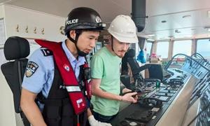 宁波边检站靠前服务 助力新造船舶顺利交付