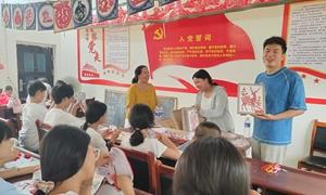 汝阳县蔡店乡：人大引领暑期新实践 乡里中心劲吹文明风