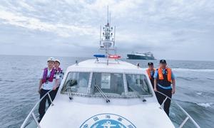 潮州边检站与潮州海事局开展夏季海上联合巡查行动