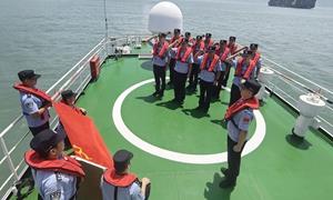 小身影在国门下的大担当
