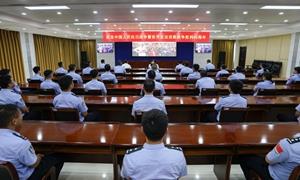 唐山边检站开展系列活动纪念中国人民抗日战争暨世界反法西斯战争胜利80周年