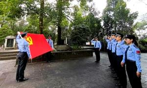 畹町边检站卡场分站开展纪念中国人民抗日战争暨世界反法西斯战争胜利80周年系列活动