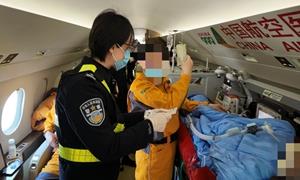 桂林边检站开通“生命救助通道”高效保障国际急救飞机快速通关