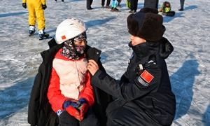 临城边境派出所护航边境赛场安全与法治同行