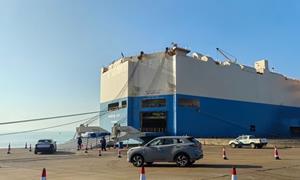 千辆国产新车鸣笛启航 钦州港整车出口“开门红”