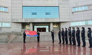 龙州边境检查站开展红色主题教育庆祝第六个人民警察节