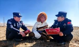 深学细悟聚警心 宣讲惠民护边疆