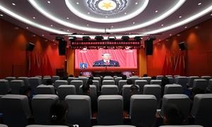 普兰边检站组织收看十四届全国人大四次会议开幕实况