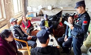 马川子边境派出所开展国家安全教育日主题宣传活动