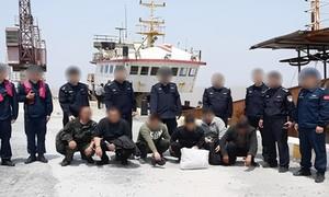 海陆合围雷霆出击 浙江宁波象山成功破获海上走私冻品案