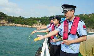 清明寄哀思，海祭怀先烈，万山边检站与多家涉珠海单位开展主题党日活动