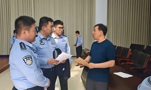专场宣讲进警营 实事办到心坎上