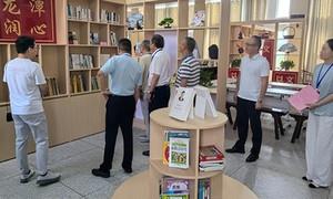 安徽省霍邱县政协调研组深入龙潭镇调研“书香霍邱” 建设工作