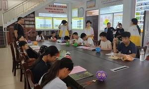 上龙乡：校地联动润童心 书香相伴度暑假